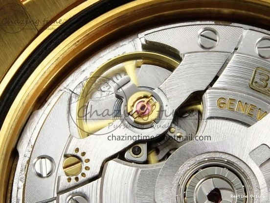 1225 WrinkleFree DayDate 40 228238 ARF 904L Steel YG Crystal Diamonds Bezel on President Bracelet VR 1550